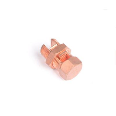 China Power Copper Plating Red Split Bolt Connectors (Line Tap Connector) for sale