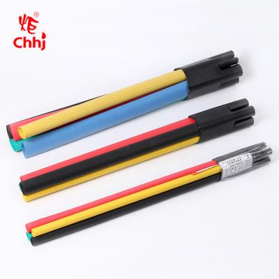 China 5 Core Cable Joint 1 Core XLPE Cable Heat Shrinkable Tube Cable Termination for sale