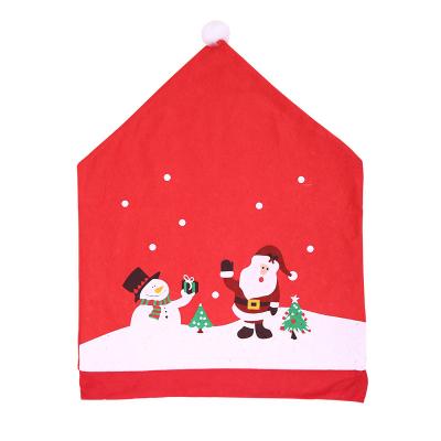 China Europe Cartoon Snowman Nonwoven Stool Blanket for sale