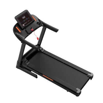 China New Design Home Portable DC Motor Electric Motorized Treadmill With Bluetooth for sale