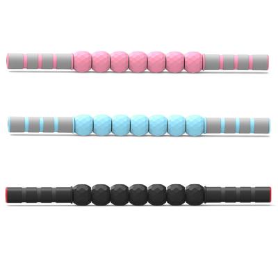 China Steel Tube Muscle Roller Stick For Athletes Body Massage Sticks Tool-Muscle Roller Massager For Relief Muscle Pain for sale