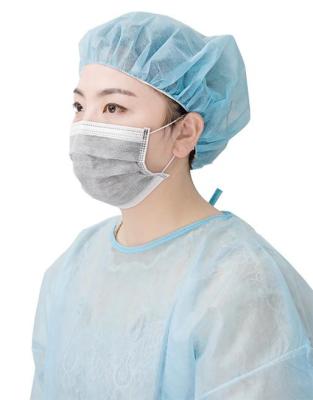 China Activated Carbon Filter Disposable Face Mask 4-Ply With Adjustable Nose Piece for sale