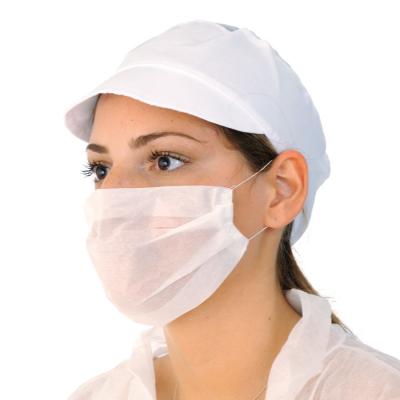 China Medical Care Disposable Face Mask Mouth Cover Dustproof Universal 19.5X7cm for sale