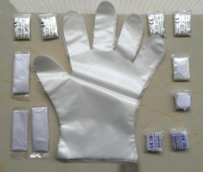 China Waterproof Clear Plastic Food Service Gloves , Single Use Hair Dye Gloves for sale