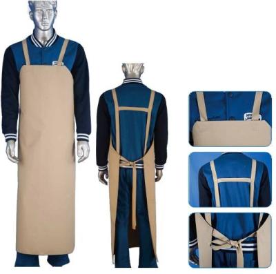 China Abrasive Resistant Protective Clothing Aprons Thick PVC For Chemical Industry for sale