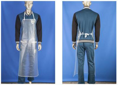 China Heavy Duty Waterproof Aprons For Laboratory , Chemical Protective Apron  for sale