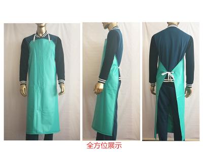 China Eco - Friendly Protective Clothing Aprons PVC Film Anti - Oil Acid Wear Resistant for sale