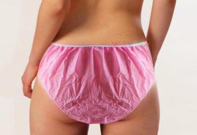 China SPA Used Disposable Beauty Products Non Woven Underwear Shorts For Woman for sale