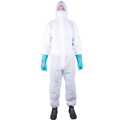 China Type 3&4 Disposable Paint Suit Protection Against Splash Coveralls for sale