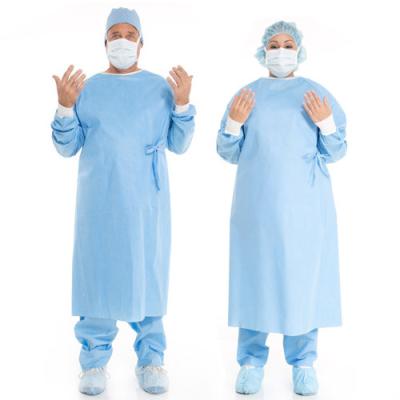 China Medical Disposable Surgical Gown Cosy And Sweat Absorbing For Hospital / Lab for sale