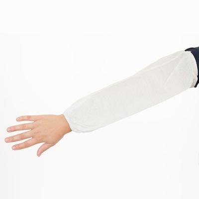 China Oil Repellent Sleeves To Cover Arms / Disposable Arm Sleeves Anti - Static for sale