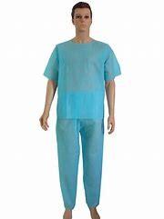 China Fashionable Design Disposable Scrub Suits Hospital Medical Disposable Clothing for sale