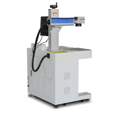 China Autofocus 30W 50W counter machine metal marking machine fiber laser marking machine the best price and quality for sale