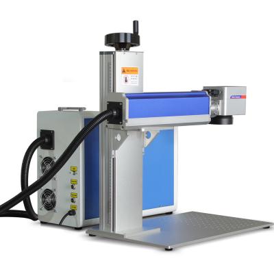 Cina 3D Deep marking machine for jewelry engraving and cutting 20W30W 50W split fiber laser marking machine in vendita