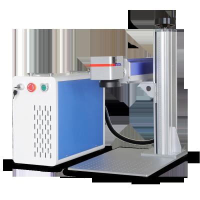 Κίνα 3D Portable split 20w30w fiber laser marking machine and metal credit card engraving machine προς πώληση