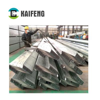 China Hot Sale Construction Supply C/Z/U Shape Steel Profile Sizes Of Channels Rails for sale