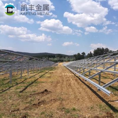 China Industrial Cheap Price Solar Panel Ground Mounting Structure for sale