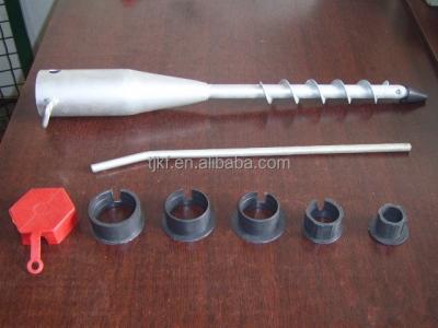 China Soalr panle support ground screw post anchor for fence for sale