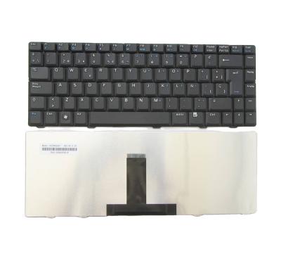 China Brand New Ultra Thin For ASUS F80 COMMODORE H54Z A24A PS Laptop Keyboard Spanish for sale