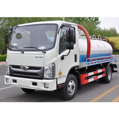 China forland 4X2 vacuum suction sewage truck sewage suction truck for sale 1-10T for sale