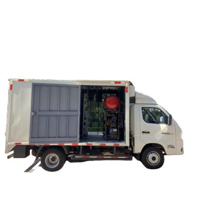 China New Design 2022 Professional Food Freezer Transport Machinery Winter Hygiene Pure Electric Road Maintenance Vehicle for sale