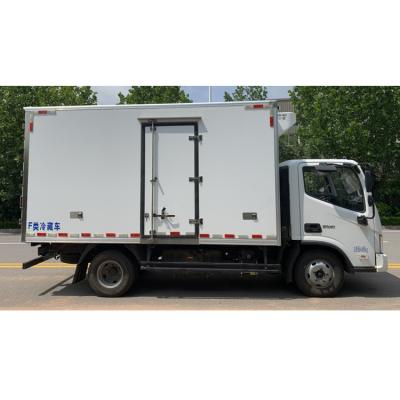 China Hot Selling Transport Freezer Food OURUI Refrigerated Truck With Customized Cart For Cold Food Transport for sale