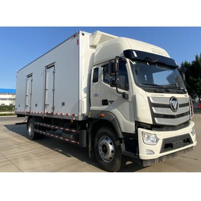 China 4x2 Wheelbase Drive Type Transport Freezer Food Refrigerated Box Cargo Cold Freezer Truck For Sale for sale