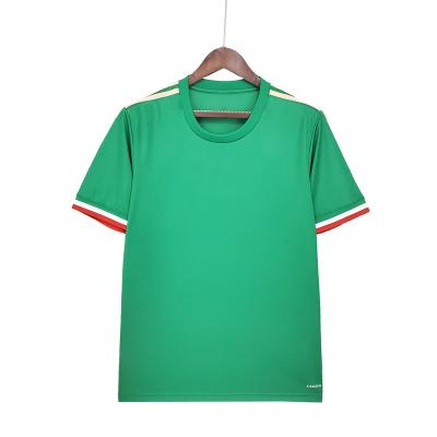 China Best 3rd Away Selling Cruzeir-O Round Neck High Quality Quick Dry Green Soccer Jersey Top for sale