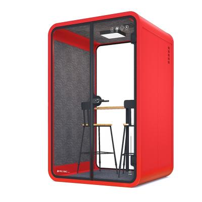 China Modular Private Movable Silent Office Phone Booth Private Space Soundproof Room for sale