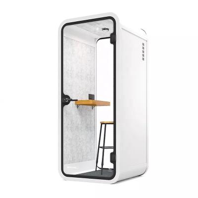 China Modular Office Telephone Booth One Person Private Telephone Soundproof Booth Temporary Office Pod for sale