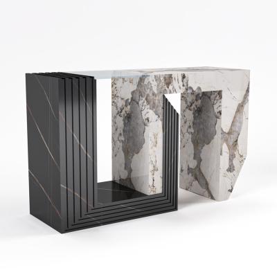 China Modern Design Luxury Console Table Marble Furniture Table Marble For Living Room for sale