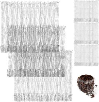 China Hot Selling Protective Plain Weave Mesh Stainless Steel Wire Mesh Baskets For Garden Use for sale