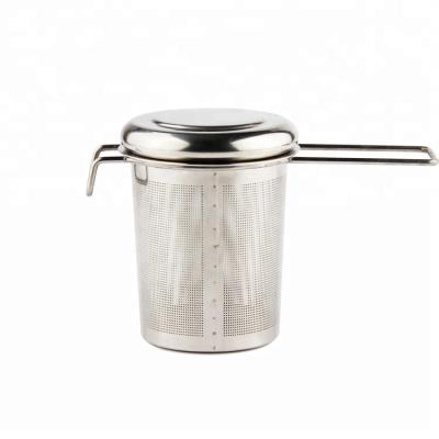 China Customized Stocked Size Stainless Steel Heat Tea Infuser Tea Strainer for sale