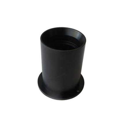 China Hotels Custom Plastic Flange Bushing , CNC Machined Plastic Bushing With Flange for sale