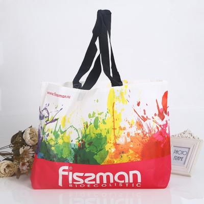 China Eco-Friendly Reusable Hot Selling Bag Grocery Oversized Laminated Non Woven Shopping Bag for sale