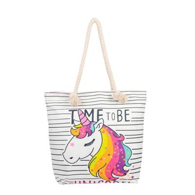 China Custom Logo Eco-Friendly Reusable Recycled Women Tote Cotton Canvas Bag Handled Shopping Cotton Carry Bags for sale