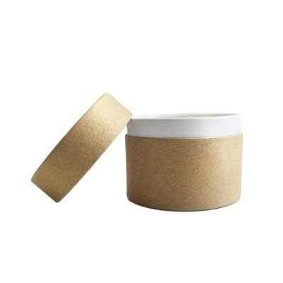 China High Quality Cardboard Paper Packaging Tube Round Kraft Paper Tube Packaging For Candle for sale