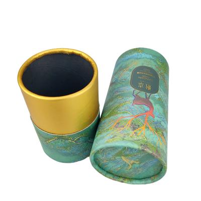 China Wonderful Eco friendly biodegradable paper packing tube cardboard paper tube for wine for sale