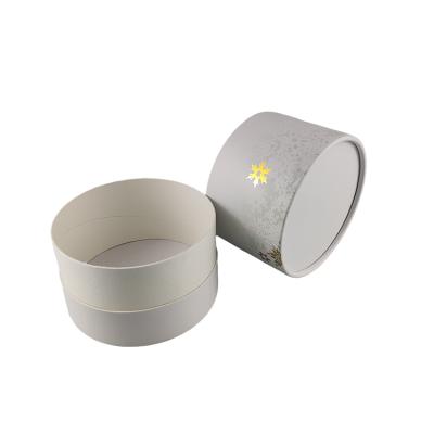 China Wholesale design printing paper tube candle cylinder box packaging round paper boxes with lids for sale