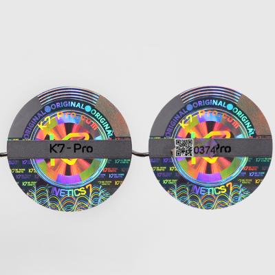 China Security Scratch Off 3d Hologram Label Sticker Label With Logo Custom Size Accepted for sale