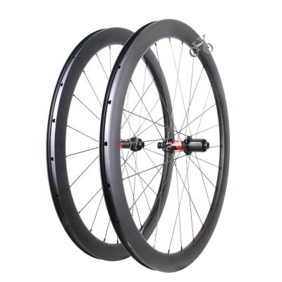 China Road Bikes High Performance Carbon Wheelset DT 240s Hub DT 240s Hub Light Weight Sapim CX-Ray Road Bike Carbon DT 240 Wheelset 50mm for sale