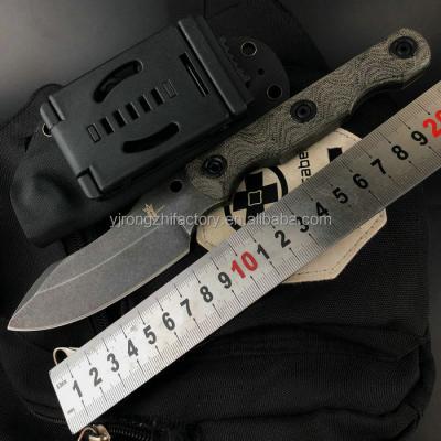 China Wholesale Non-variable Survival Outdoor Knife With VG10 Hunting Knife Increasing Camping Portable Knife for sale