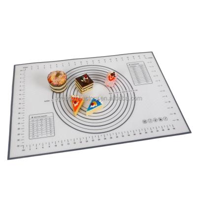 China Wholesale Viable Thicken Silicone Pastry Mat Baking Mat For Rolling Out Dough 16