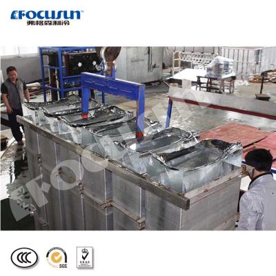 China Best Brine System Transparent Block Ice Machine With Clear Ice 500*180*980mm for sale