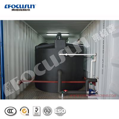 China 2021 10 Ton Containerized Industrial Slurry Ice Machine Fresh-keeping With Efficient Size Cooling for sale