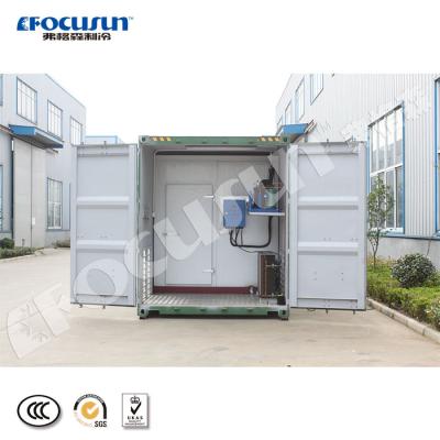 China Farms containerized storage room and cold room to store meat/seafood, vegetables or ice for sale