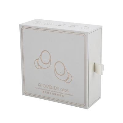 China Recyclable Custom Logo And Size High Quality Luxury Rigid Paper Small Drawer Box Packaging Pull Out Sleeve Sliding Gift Drawer Box for sale