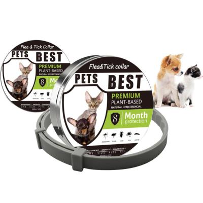 China Viable Free Custom Made Cat Collar Mosquitoes Repellent Collar Insect Control Collar for Anti Dogs Cats Flea Ticks Lice Prevents for sale