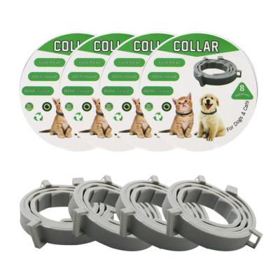 China OEM Viable Dog Collar Microchip Anti Tick Mosquito Silicone Flea Insect Anti Mosquitoes Outdoor Pet Protectors Adjustable Collars for sale