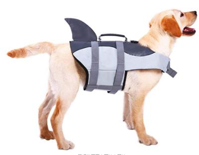 China Viable Coat Dog Life Vest Ripstop Pet Floatation Vest Swimsuit Saver Swimming Swimsuit Protector For Water Safety At Pool Beach Boating for sale